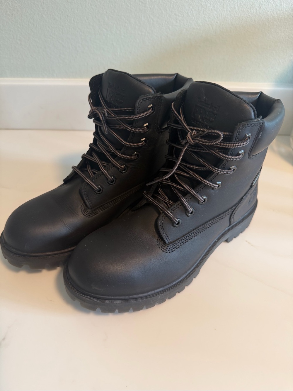Timberland PRO Women’s Black Leather Work Boots